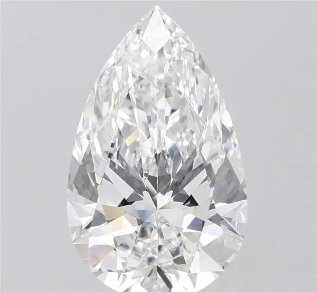 6.02ct Pear Lab Grown Diamond (Colour F, Clarity VS1, IGI Certified)