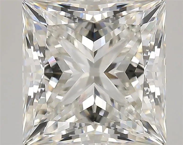 6.02ct Princess Lab Grown Diamond (Colour H, Clarity VS1, Cut GD, IGI Certified)