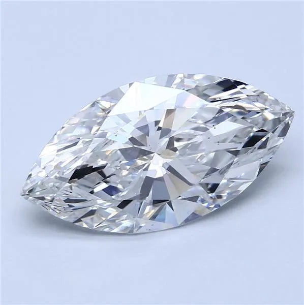 6.03ct Marquise Lab Grown Diamond (Colour G, Clarity SI1, IGI Certified)