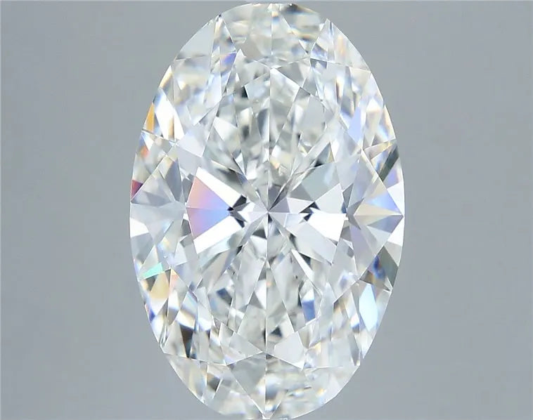 6.03ct Oval Lab Grown Diamond (Colour F, Clarity VVS2, IGI Certified)