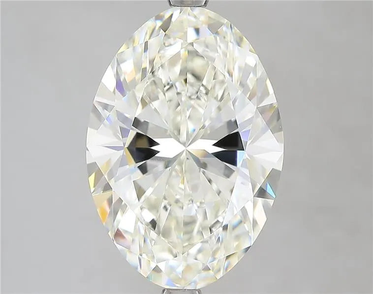 6.03ct Oval Lab Grown Diamond (Colour J, Clarity IF, GIA Certified)