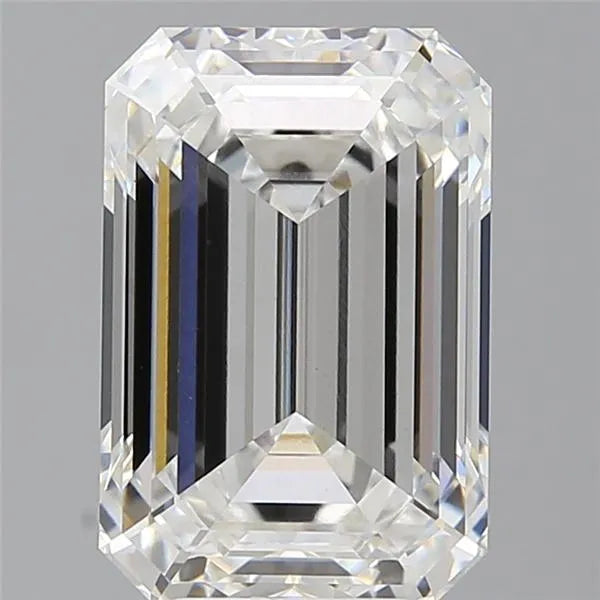 6.04ct Emerald Lab Grown Diamond (Colour F, Clarity VVS2, IGI Certified)