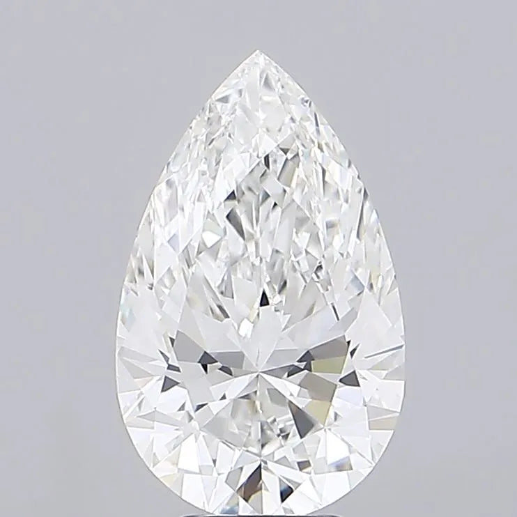 6.04ct Pear Lab Grown Diamond (Colour F, Clarity VVS2, IGI Certified)