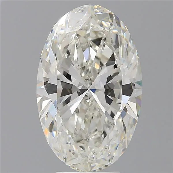 6.05ct Oval Lab Grown Diamond (Colour G, Clarity VVS2, IGI Certified)