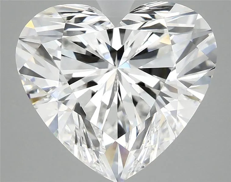 6.06ct Heart Lab Grown Diamond (Colour E, Clarity VVS2, IGI Certified)