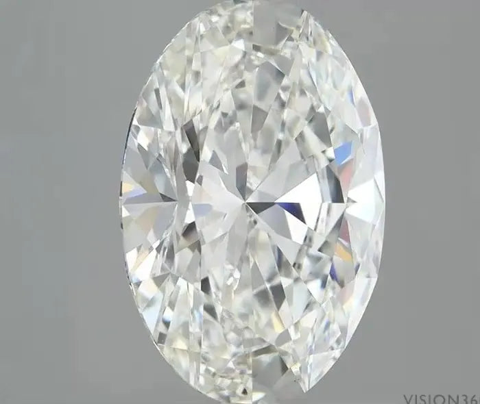 6.06ct Oval Lab Grown Diamond (Colour G, Clarity VS1, IGI Certified)