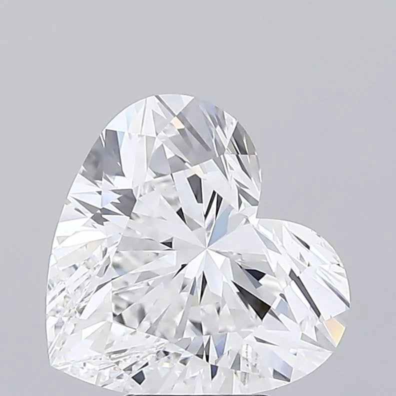 6.08ct Heart Lab Grown Diamond (Colour E, Clarity VVS2, IGI Certified)