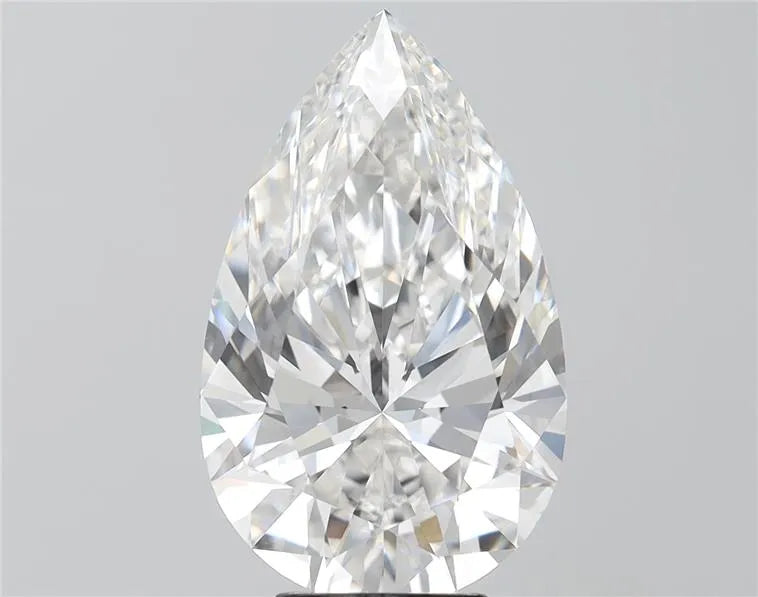 6.08ct Pear Lab Grown Diamond (Colour E, Clarity VS2, IGI Certified)