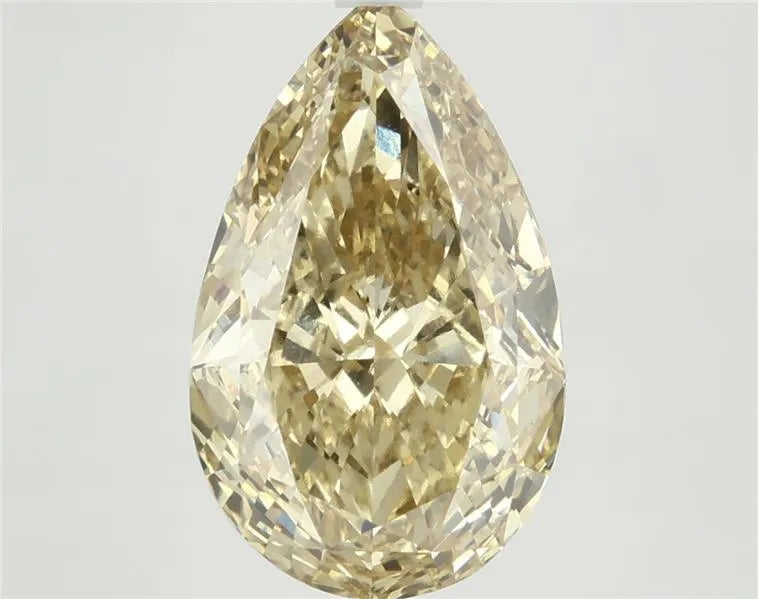 6.08ct Pear Lab Grown Diamond (Colour Fancy Intense Yellow, Clarity VS1, IGI Certified)