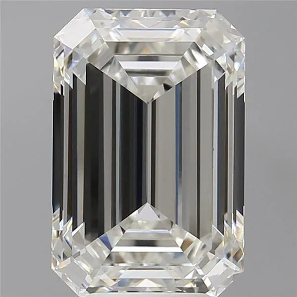 6.09ct Emerald Lab Grown Diamond (Colour G, Clarity VVS2, IGI Certified)