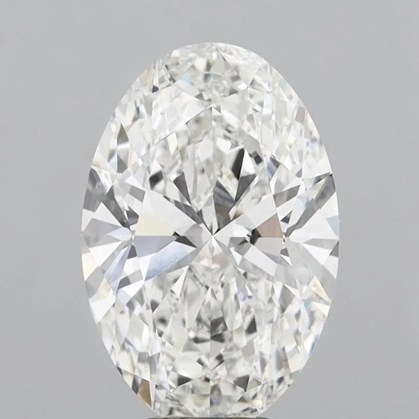 6.09ct Oval Lab Grown Diamond (Colour F, Clarity VVS2, IGI Certified)