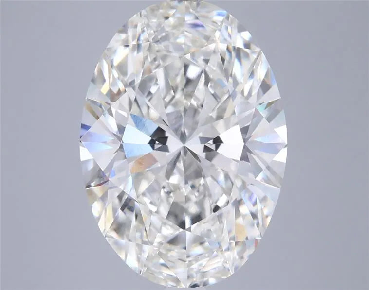 6.10ct Oval Lab Grown Diamond (Colour G, Clarity VVS2, IGI Certified)