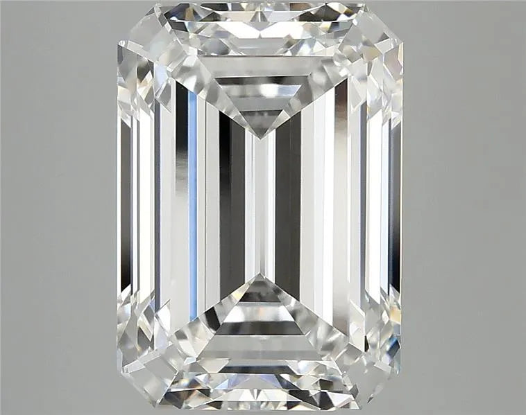 6.11ct Emerald Lab Grown Diamond (Colour E, Clarity VVS1, IGI Certified)