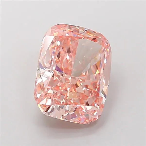 6.13ct Cushion modified Lab Grown Diamond (Colour Fancy Intense Pink, Clarity VS1, IGI Certified)