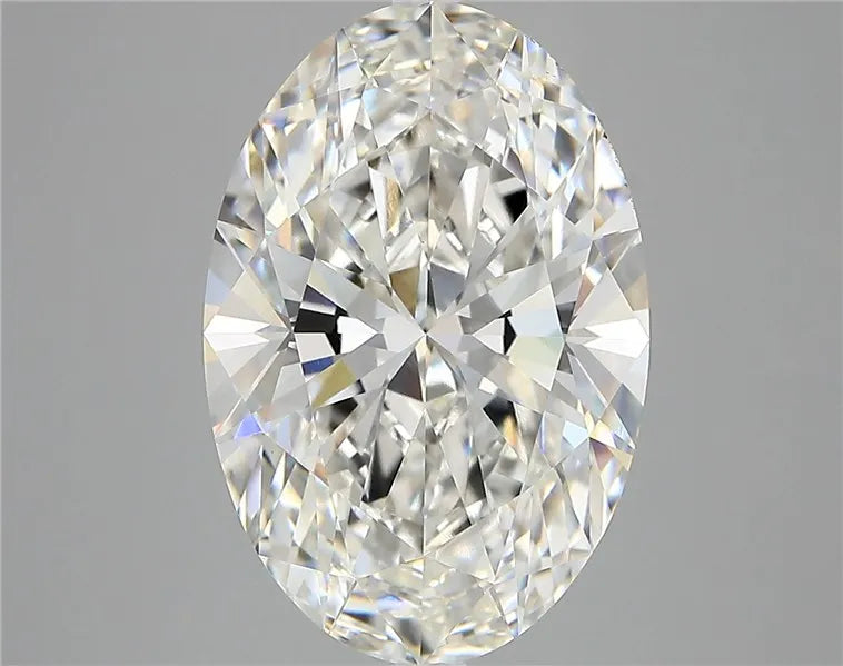 6.24ct Oval Lab Grown Diamond (Colour F, Clarity VVS2, IGI Certified)