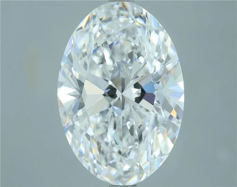 6.51ct Oval Lab Grown Diamond (Colour E, Clarity VS1, Cut EX, IGI Certified)