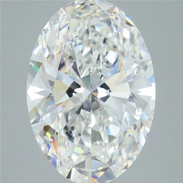6.51ct Oval Lab Grown Diamond (Colour E, Clarity VS1, IGI Certified)
