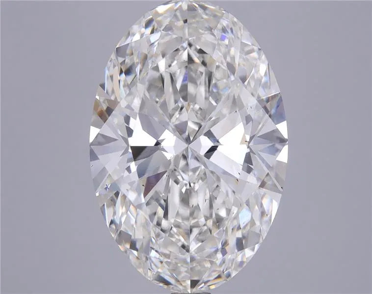 6.52ct Oval Lab Grown Diamond (Colour G, Clarity VS2, IGI Certified)