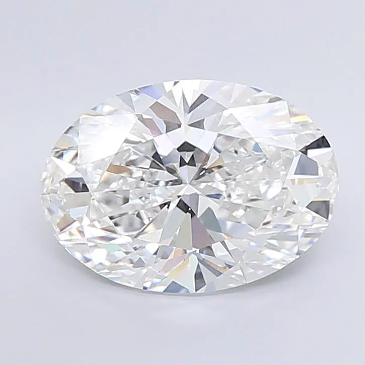 6.53ct Oval Lab Grown Diamond (Colour E, Clarity VVS2, IGI Certified)