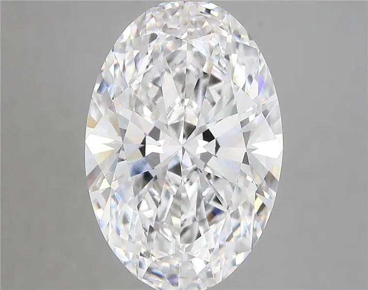 6.56ct Oval Lab Grown Diamond (Colour D, Clarity VVS2, IGI Certified)