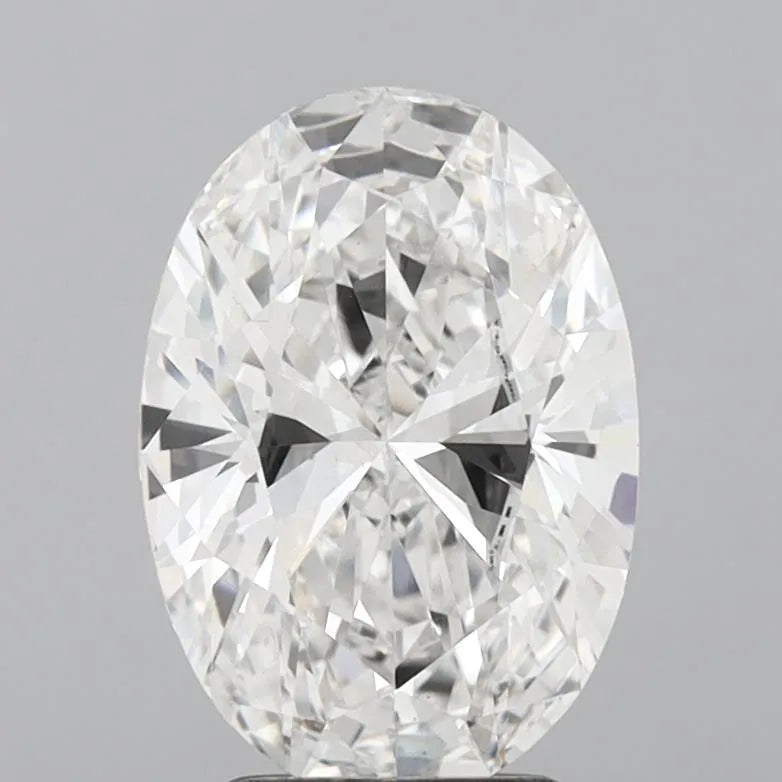 3.00ct Oval Lab Grown Diamond (Colour E, Clarity VS1, IGI Certified)