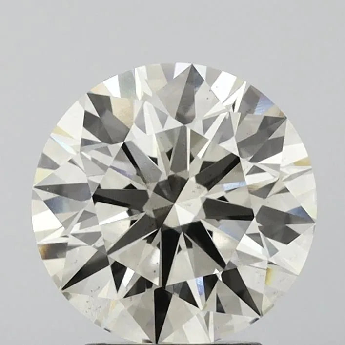 3.11ct Round Lab Grown Diamond (Colour K, Clarity VS2, Cut ID, IGI Certified)
