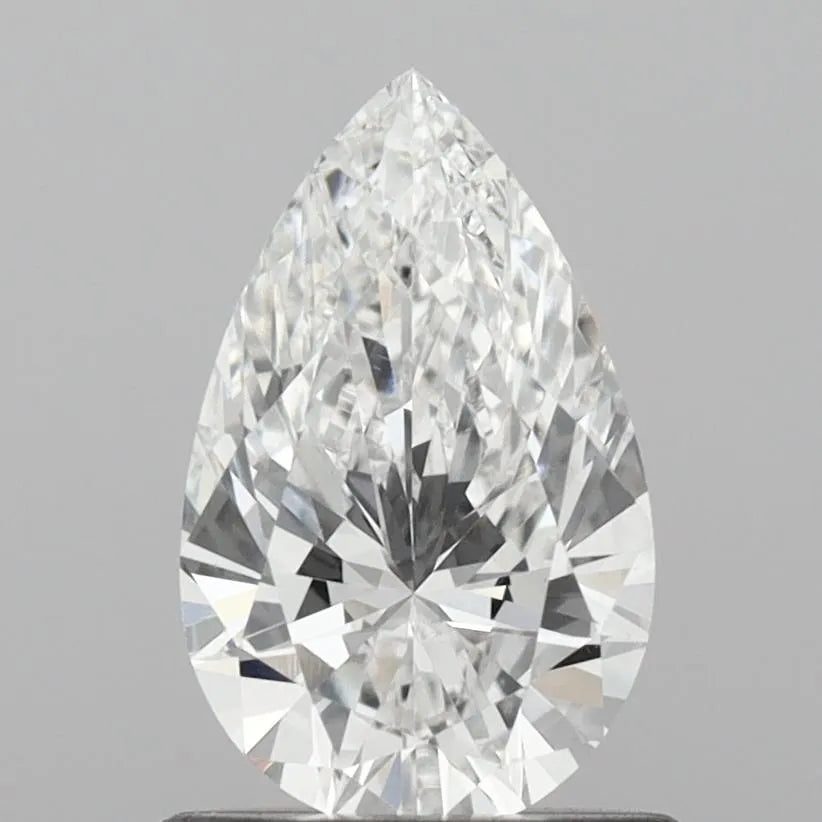 0.84ct Pear Lab Grown Diamond (Colour D, Clarity VVS2, IGI Certified)