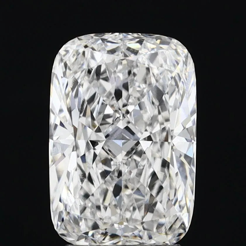 3.18ct Cushion brilliant Lab Grown Diamond (Colour D, Clarity VVS2, IGI Certified)