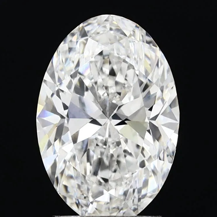 2.72ct Oval Lab Grown Diamond (Colour D, Clarity VS2, IGI Certified)
