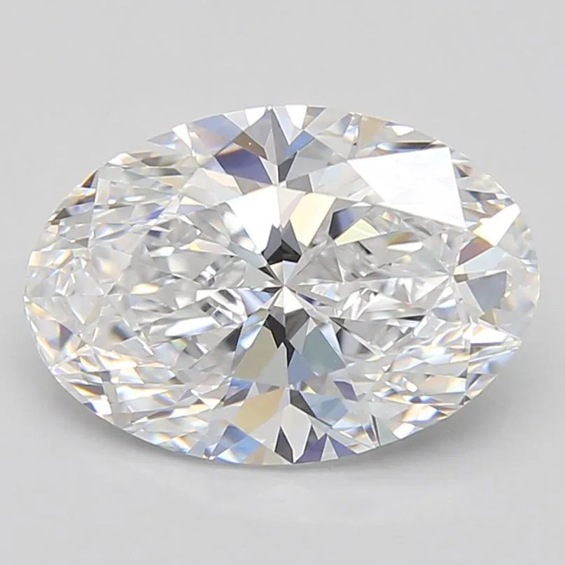2.78ct Oval Lab Grown Diamond (Colour D, Clarity VVS1, GIA Certified)