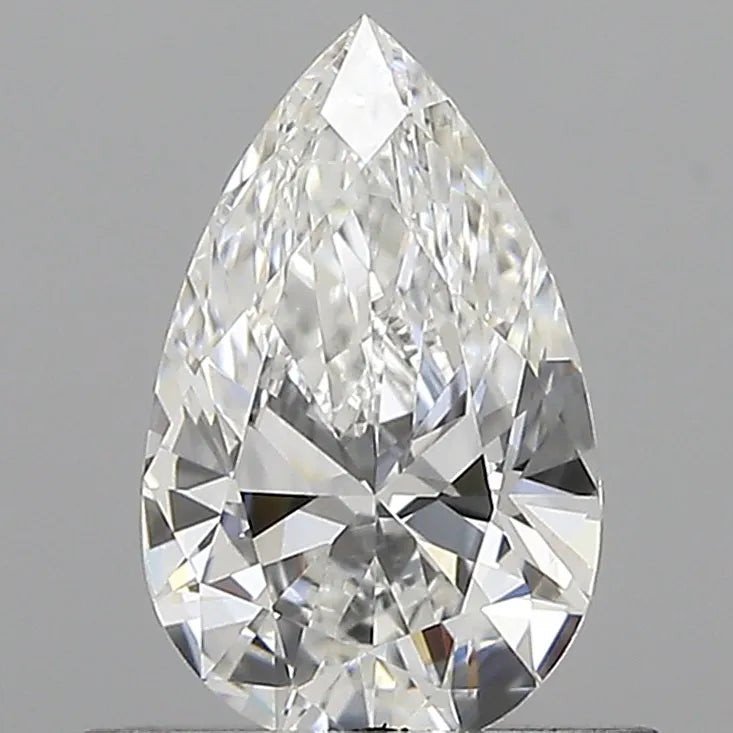 0.53ct Pear Lab Grown Diamond (Colour D, Clarity IF, IGI Certified)