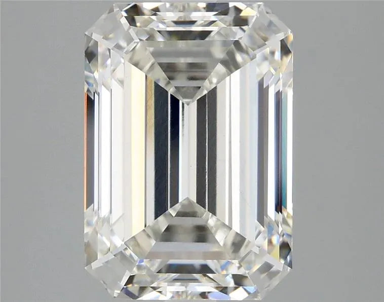 5.04ct Emerald Lab Grown Diamond (Colour G, Clarity VVS2, IGI Certified)