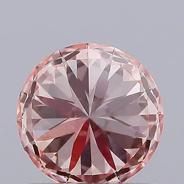 1.04ct Round Lab Grown Diamond (Colour Fancy Pink, Clarity VVS2, Cut ID, IGI Certified)