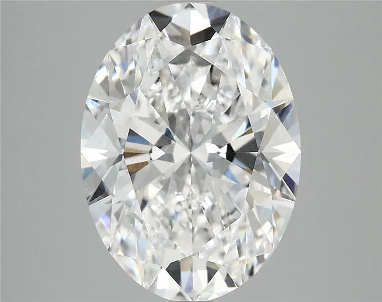 4.09ct Oval Lab Grown Diamond (Colour D, Clarity VVS2, IGI Certified)