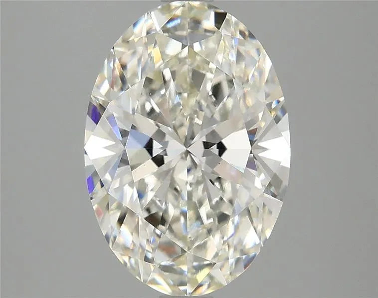 3.10ct Oval Lab Grown Diamond (Colour H, Clarity VS1, IGI Certified)