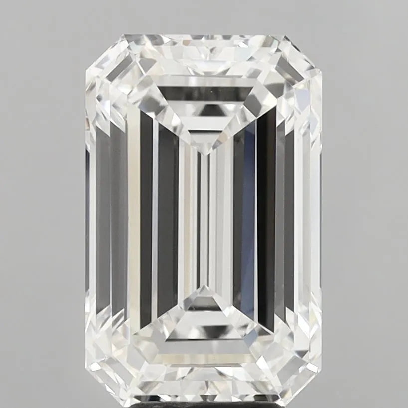 7.01ct Emerald Lab Grown Diamond (Colour F, Clarity VVS2, IGI Certified)