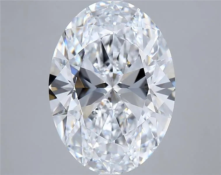 7.03ct Oval Lab Grown Diamond (Colour E, Clarity VVS1, IGI Certified)