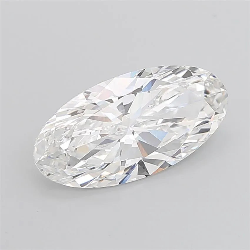 7.03ct Oval Lab Grown Diamond (Colour E, Clarity VVS2, IGI Certified)