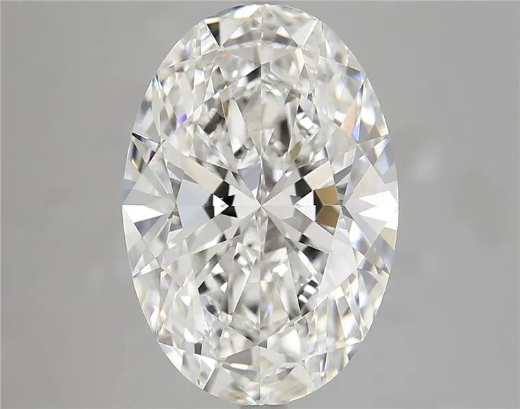 7.03ct Oval Lab Grown Diamond (Colour F, Clarity VVS1, Cut EX, IGI Certified)
