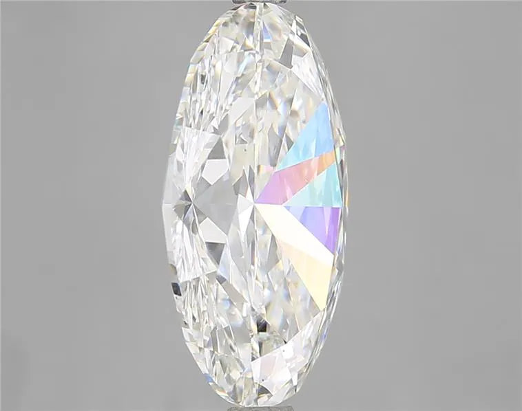 7.03ct Oval Lab Grown Diamond (Colour F, Clarity VVS2, IGI Certified)