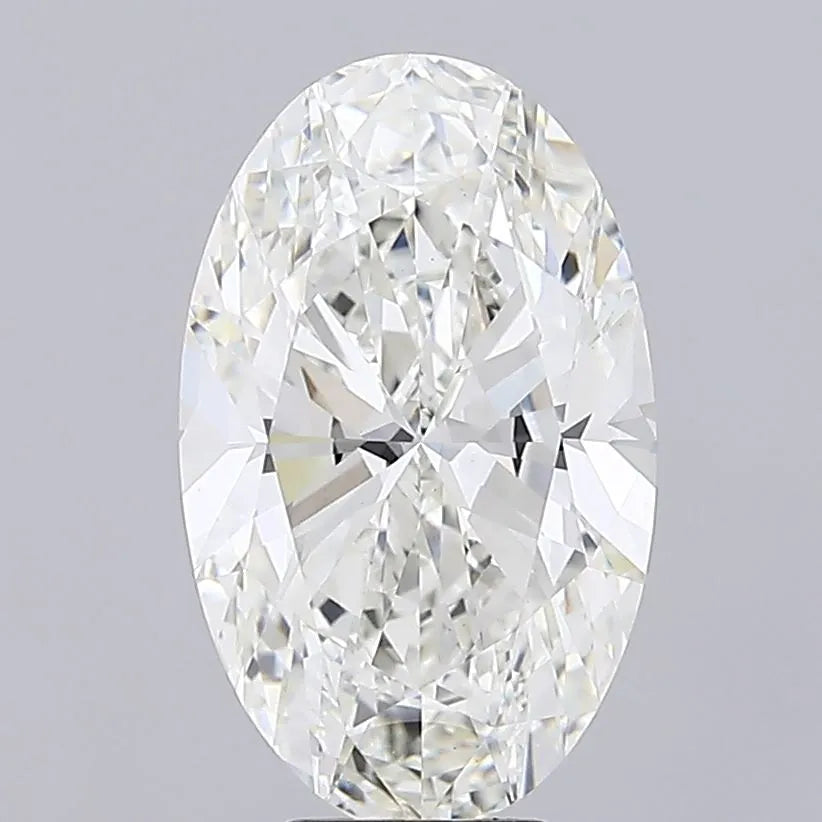 7.03ct Oval Lab Grown Diamond (Colour H, Clarity VVS2, IGI Certified)