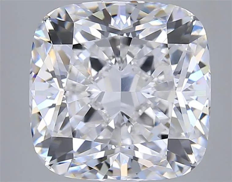 7.05ct Cushion modified Lab Grown Diamond (Colour D, Clarity VVS2, IGI Certified)