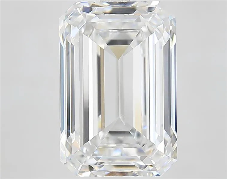 7.06ct Emerald Lab Grown Diamond (Colour D, Clarity VVS2, IGI Certified)