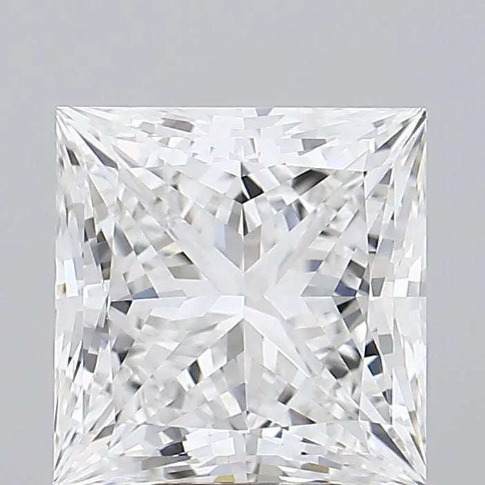 7.06ct Princess Lab Grown Diamond (Colour E, Clarity VVS2, IGI Certified)