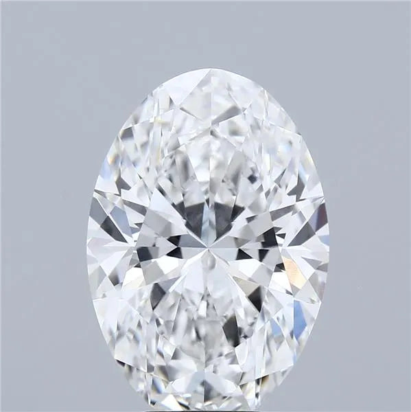 7.08ct Oval Lab Grown Diamond (Colour D, Clarity VVS2, IGI Certified)