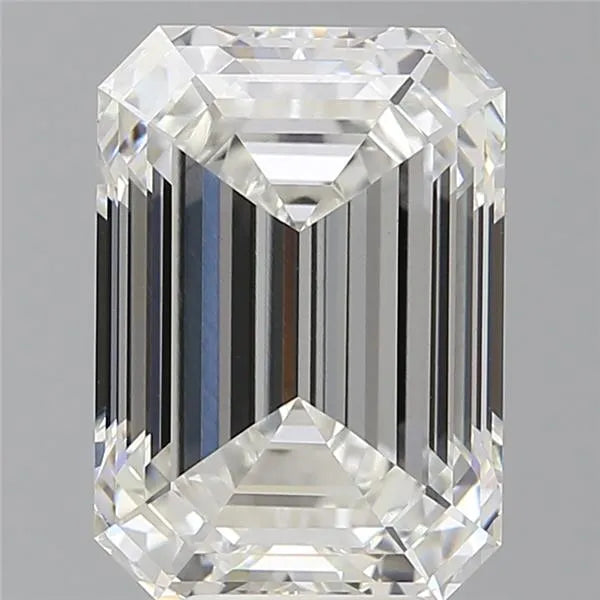 7.09ct Emerald Lab Grown Diamond (Colour E, Clarity VVS2, IGI Certified)