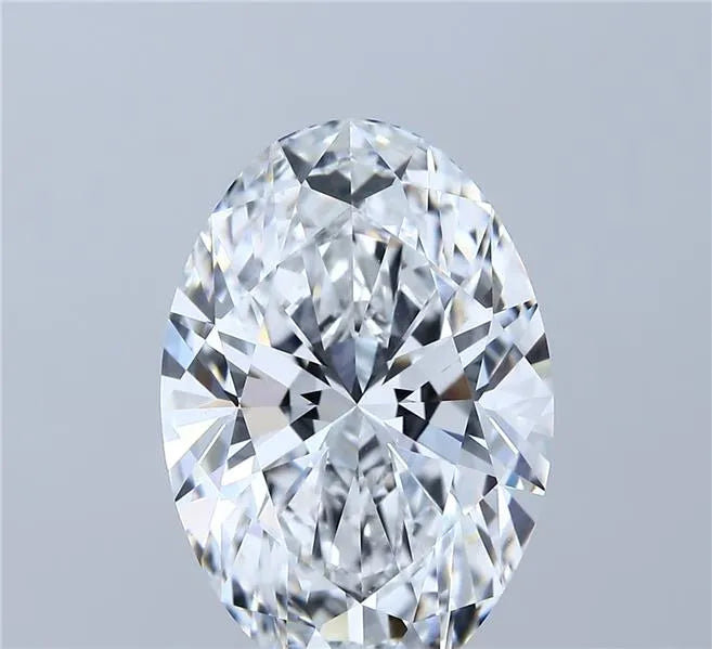 7.09ct Oval Lab Grown Diamond (Colour D, Clarity VVS2, IGI Certified)