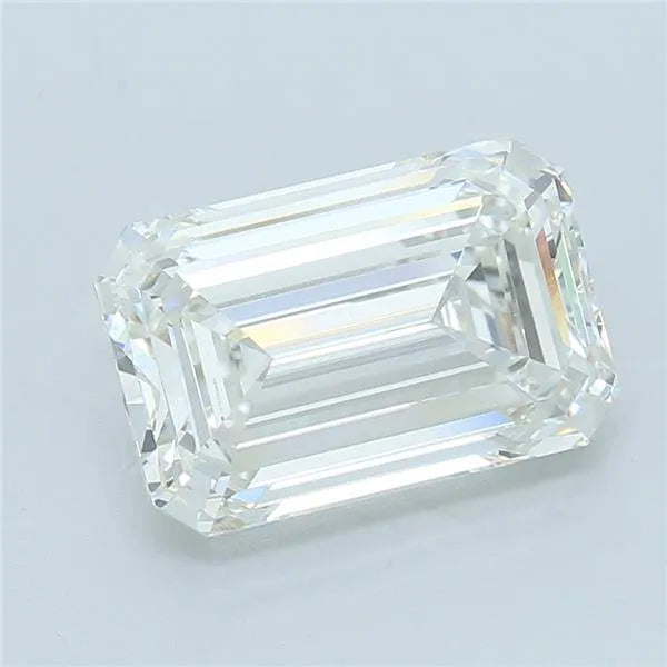 7.22ct Emerald Lab Grown Diamond (Colour G, Clarity VVS2, IGI Certified)