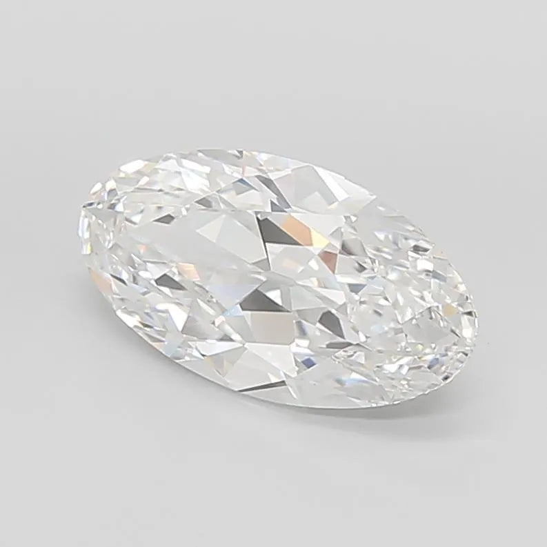 7.22ct Oval Lab Grown Diamond (Colour E, Clarity VS1, IGI Certified)