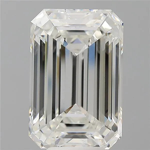 7.59ct Emerald Lab Grown Diamond (Colour F, Clarity VS1, IGI Certified)